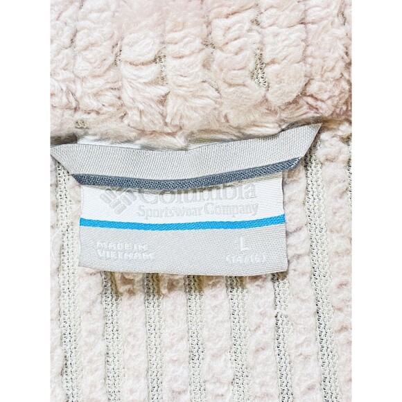 Columbia Quarter Zip Pullover Jacket Kids Size Large 14/16 - Picture 3 of 11